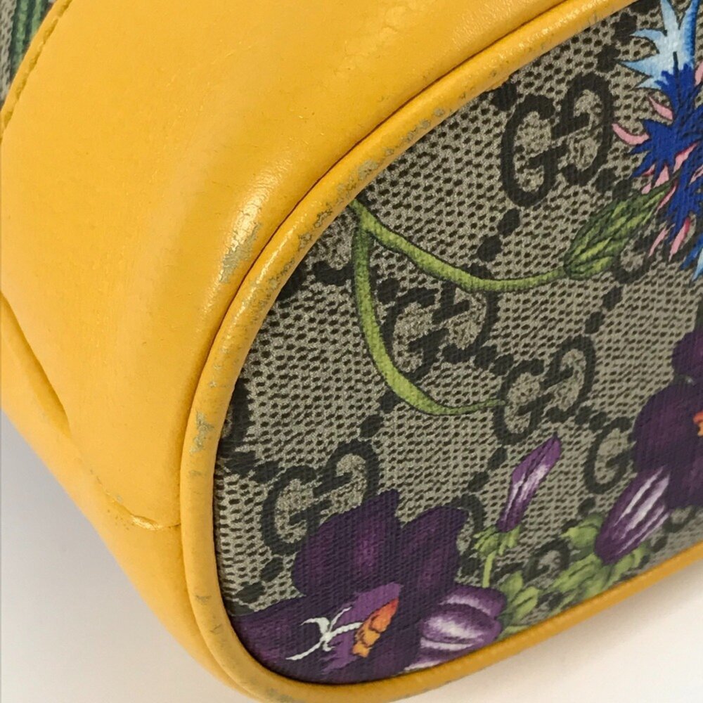 GUCCI Authentic Cream Canvas Shoulder Bag - Picture 5 of 16